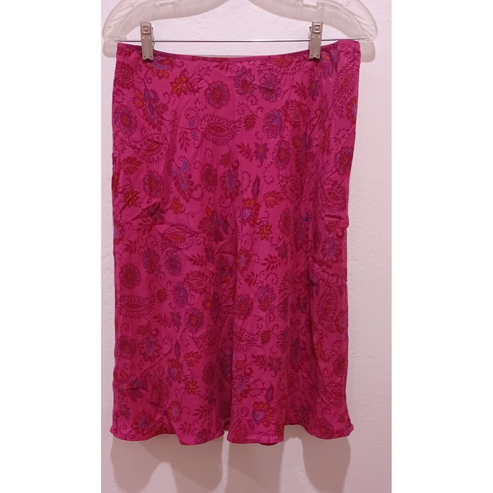 I.N.C. International Concepts Pink Floral Skirt Size 10